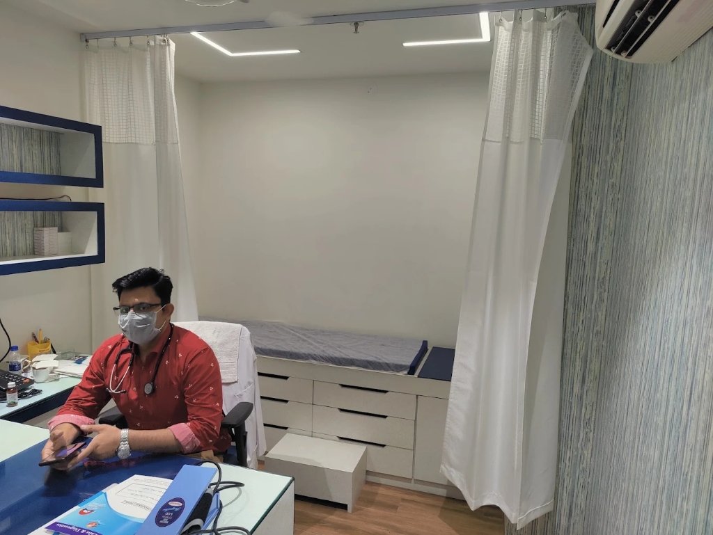 Doctor’s consultation room — Actual clinic photograph